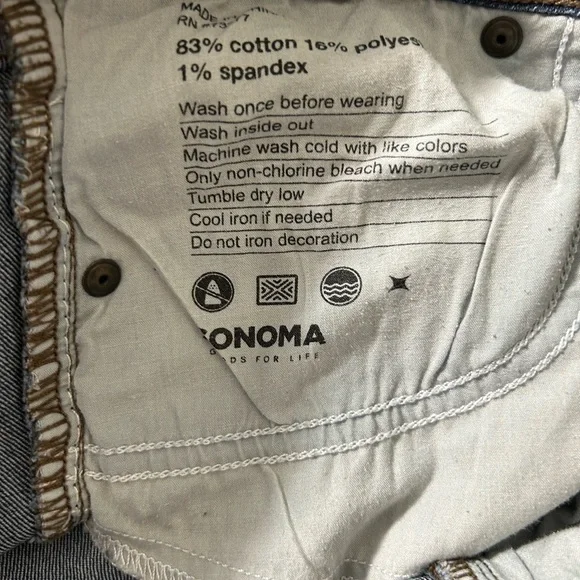 Sonoma Women's Boot Cut Jeans - Dark Blue - Picture 10 of 12